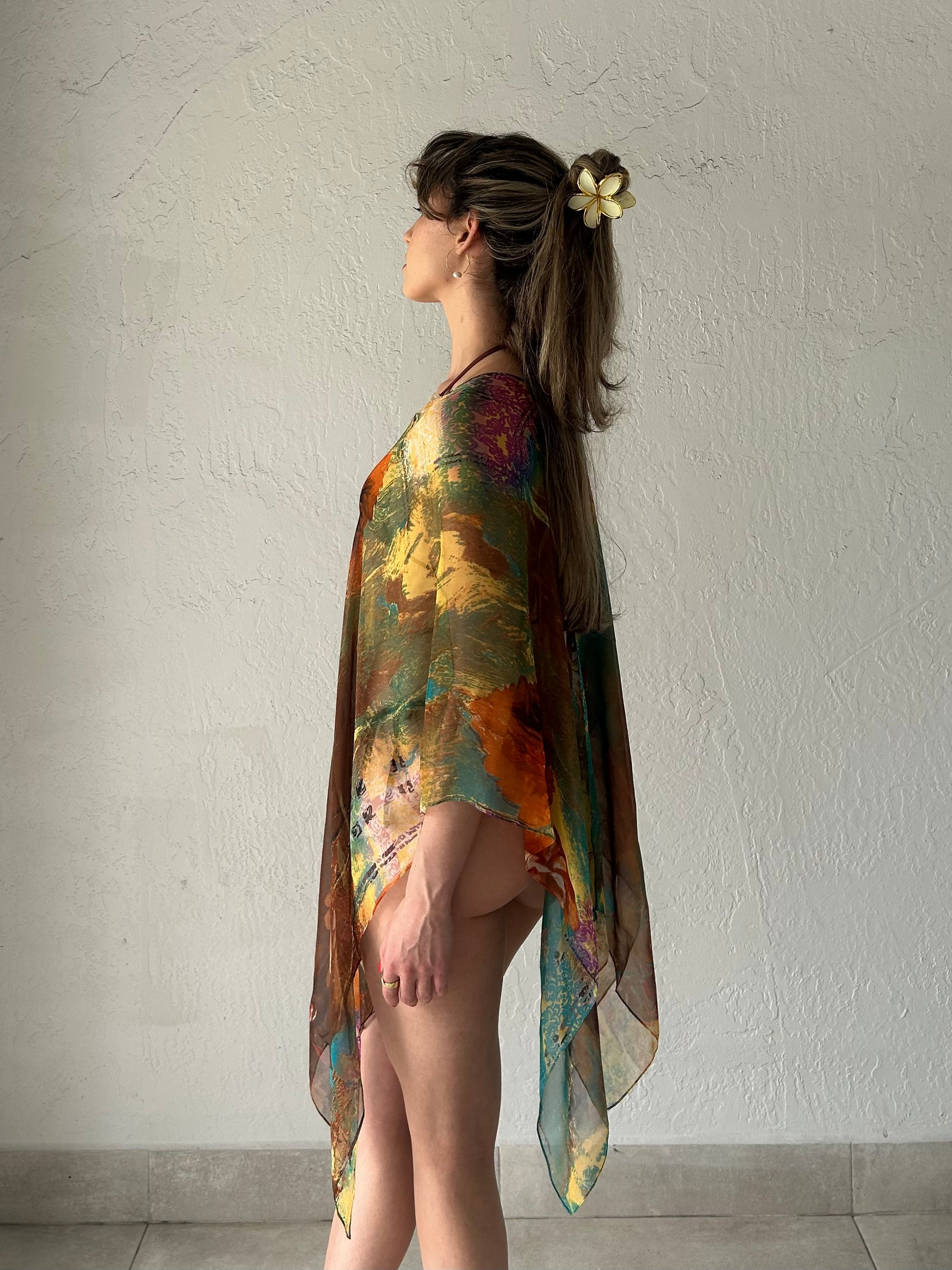 9-WAY CHIFFON PONCHO