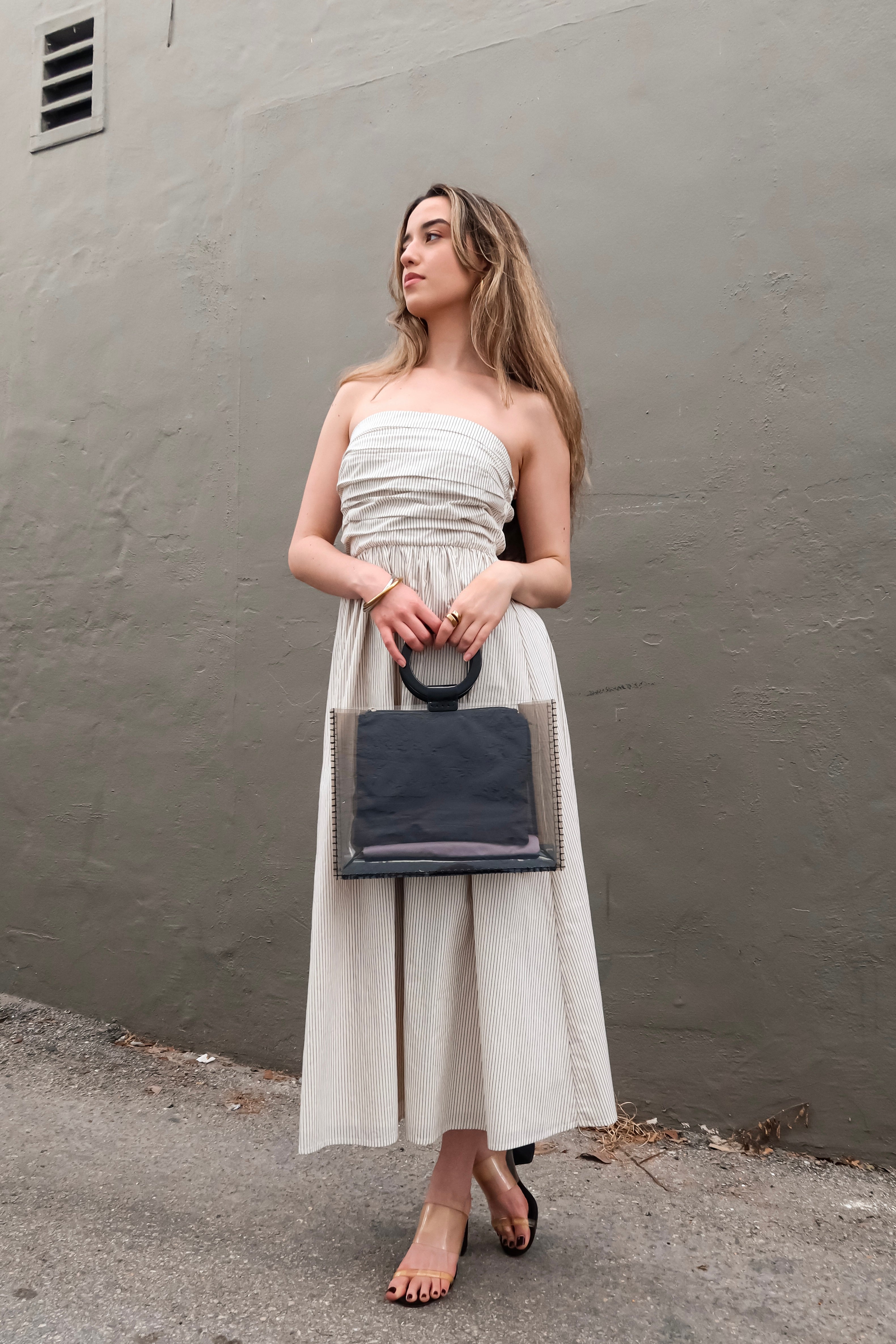 HAMPTON STRIPE COTTON DRESS