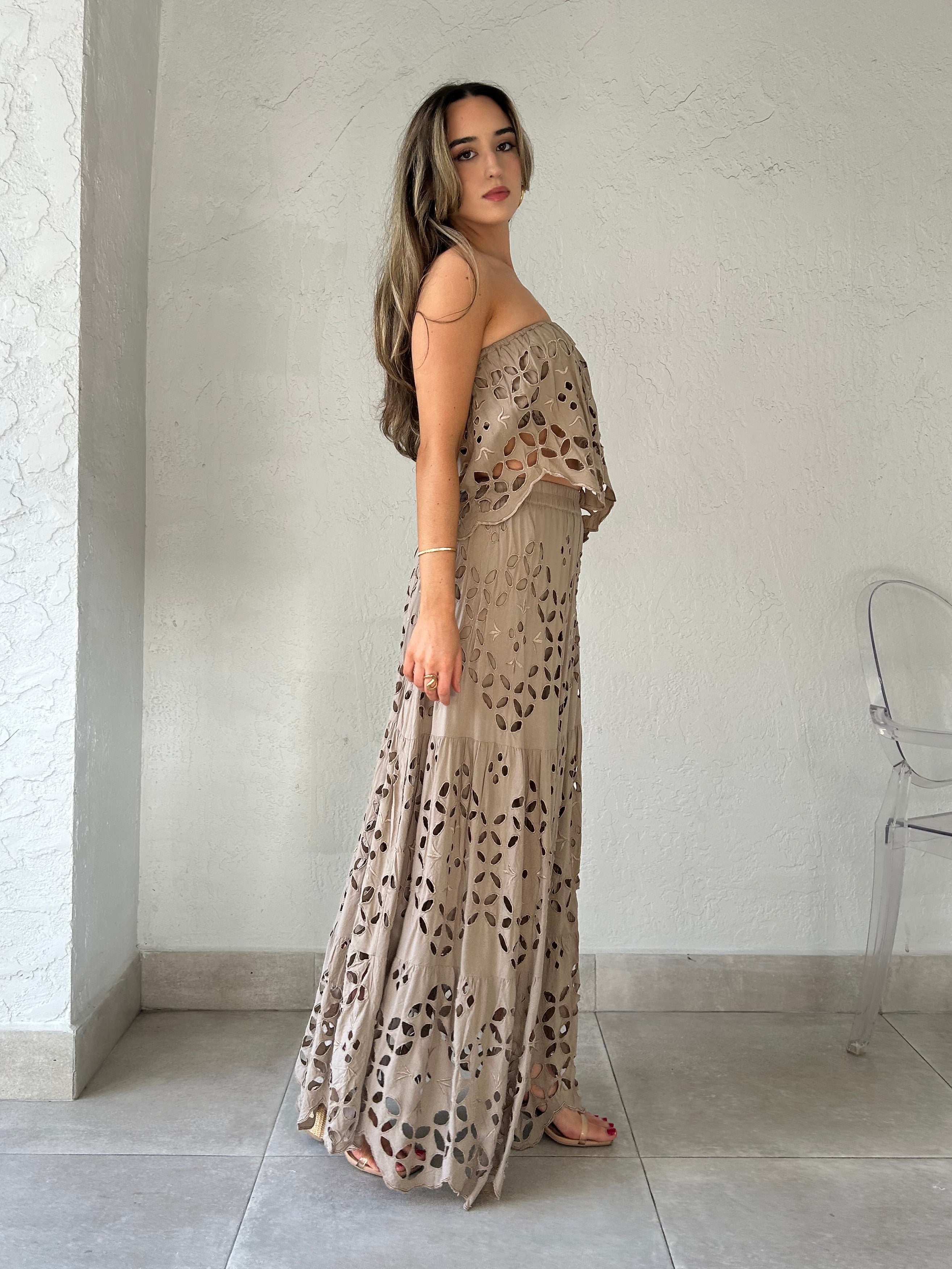 EARTH MAXI SKIRT SET