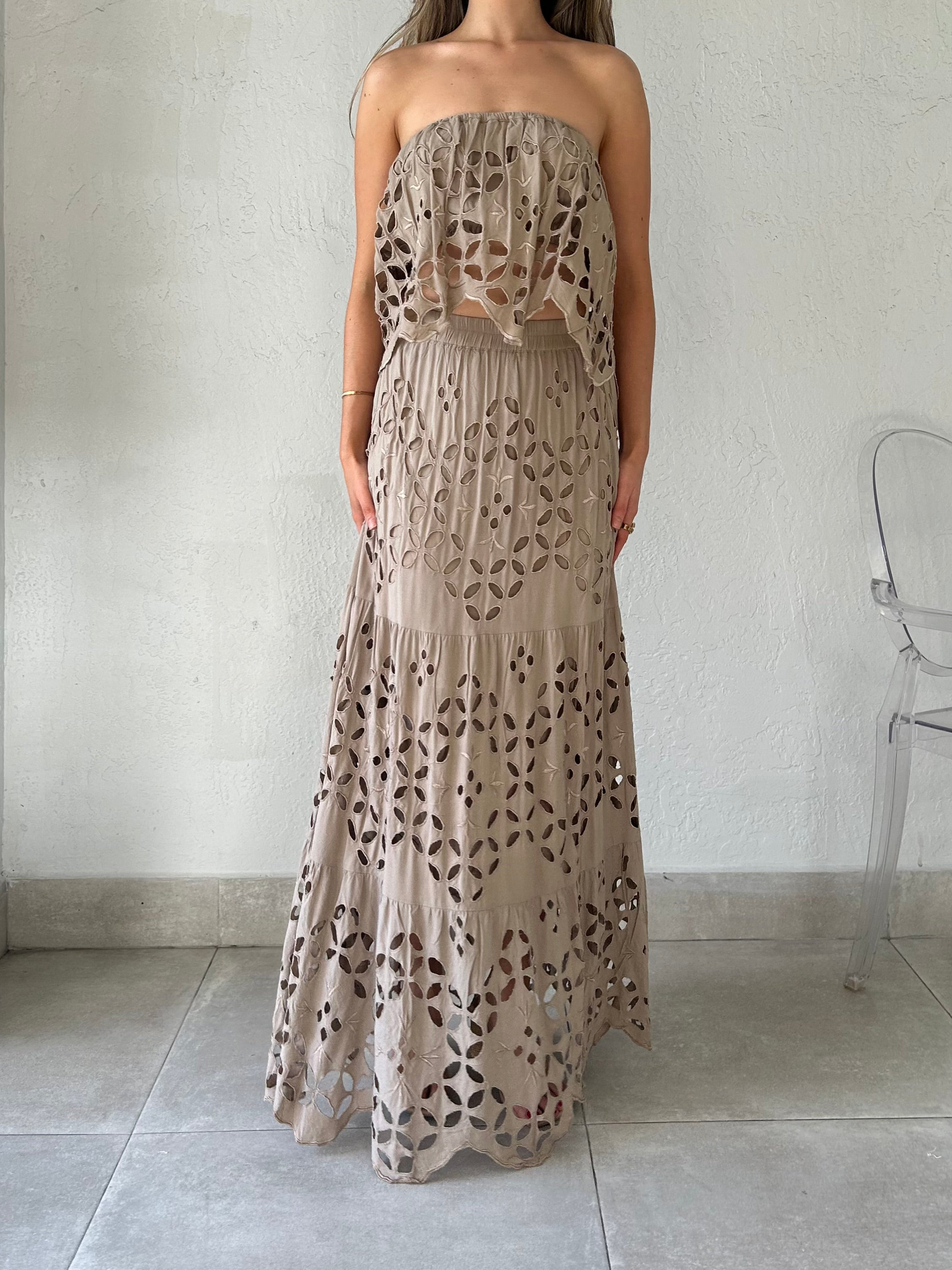 EARTH MAXI SKIRT SET
