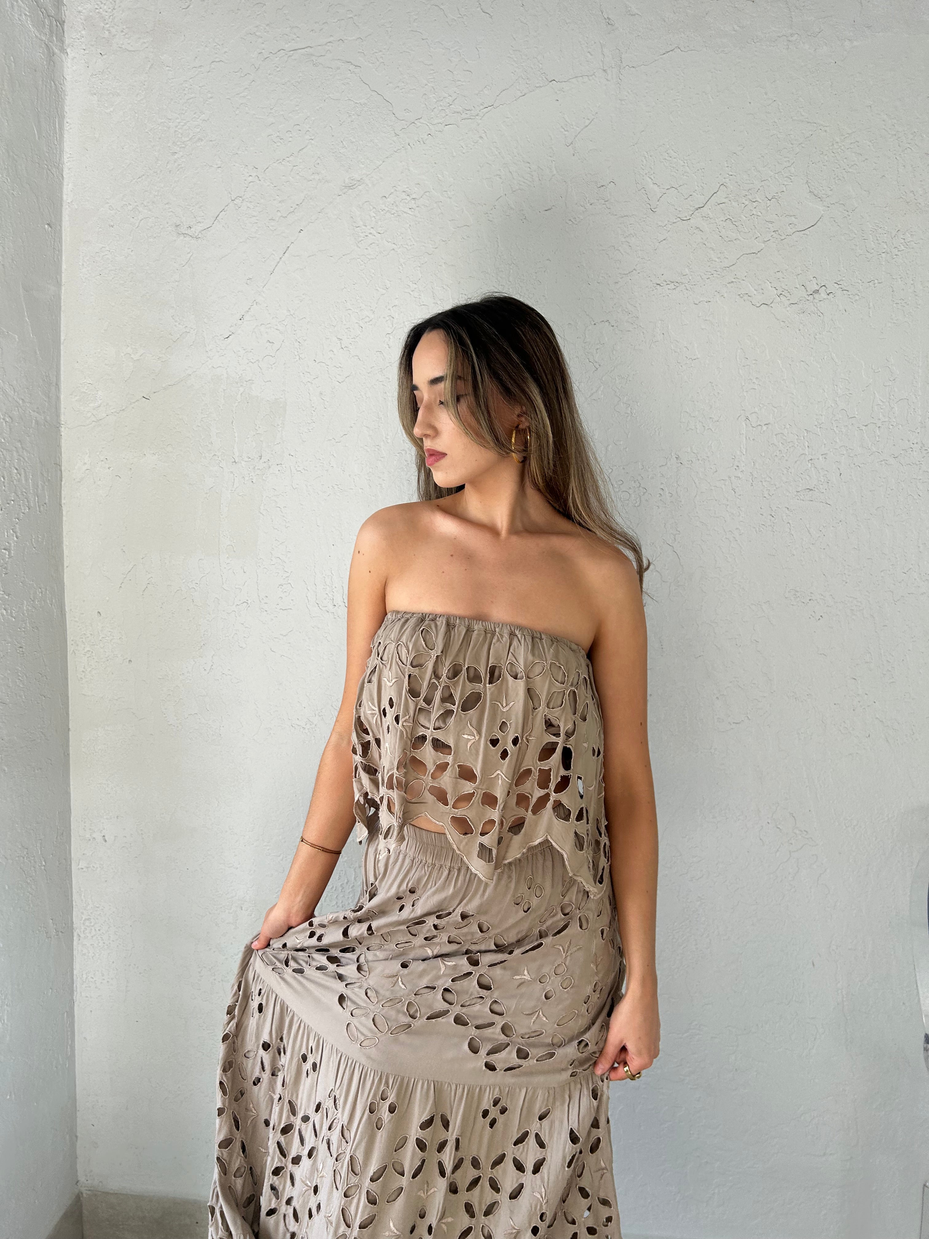 EARTH MAXI SKIRT SET