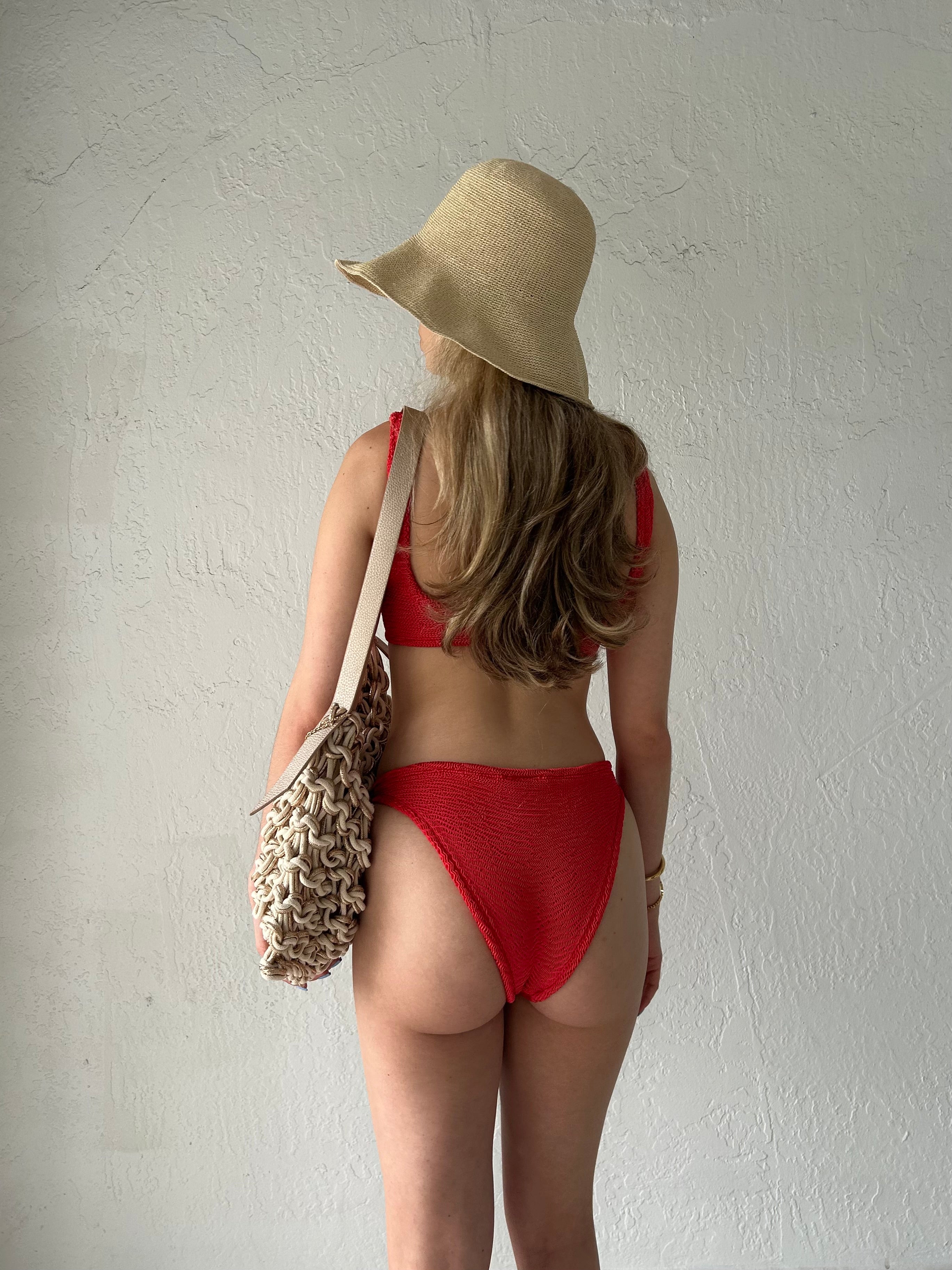 PMD ONE SIZE BIKINI SET - MELON RED