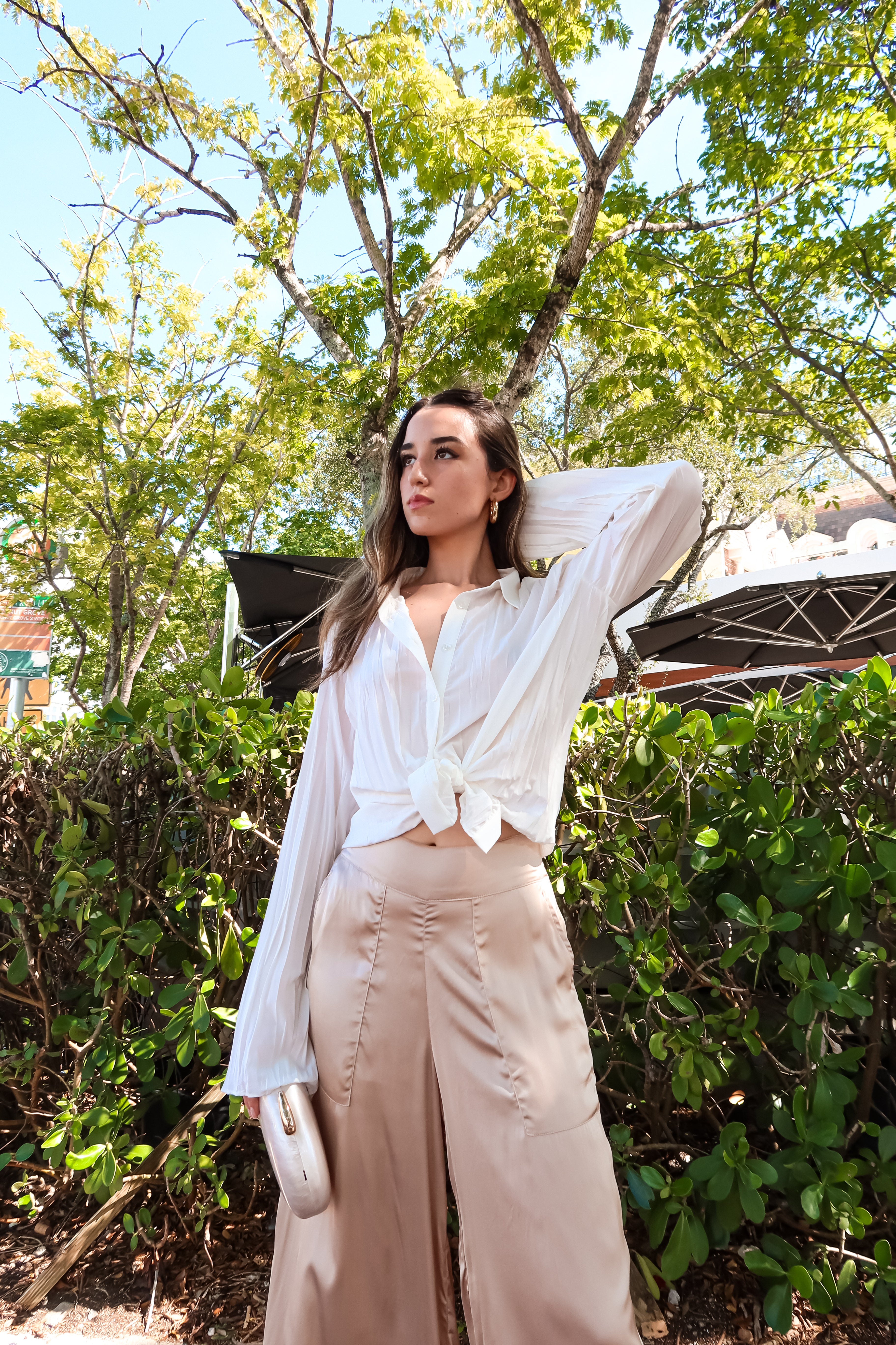 SUMMER CRUSH PLEATED BLC