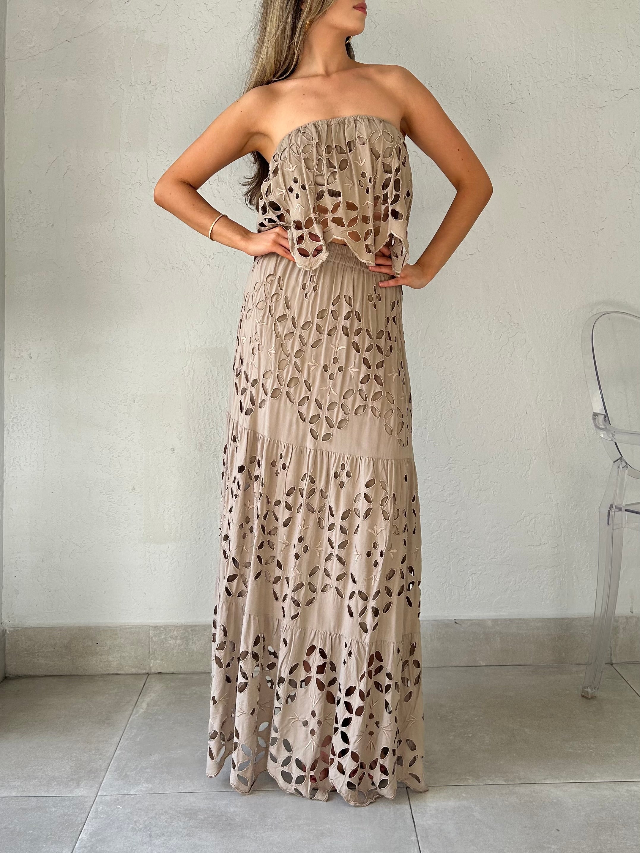 EARTH MAXI SKIRT SET