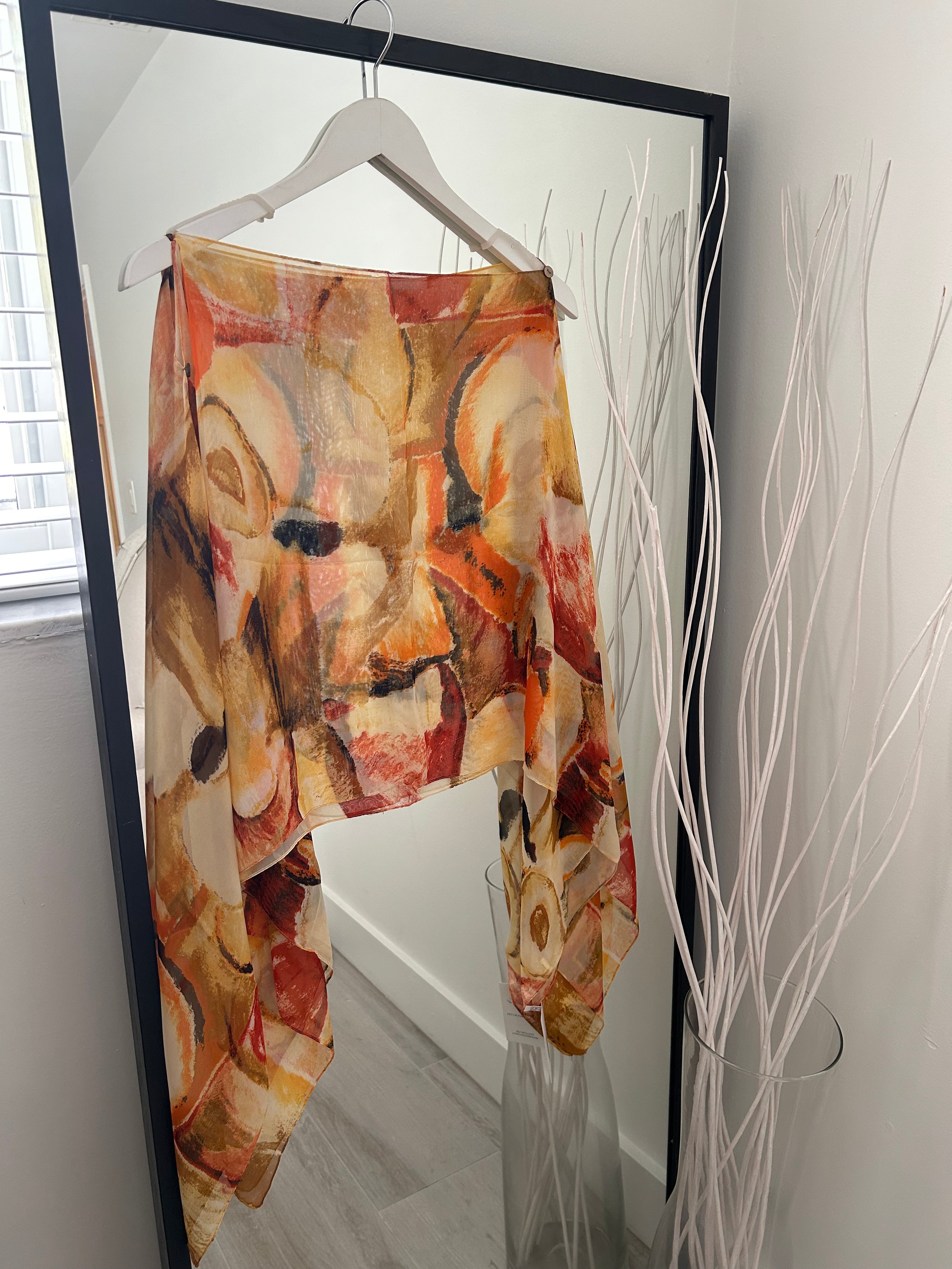 9-WAY CHIFFON PONCHO