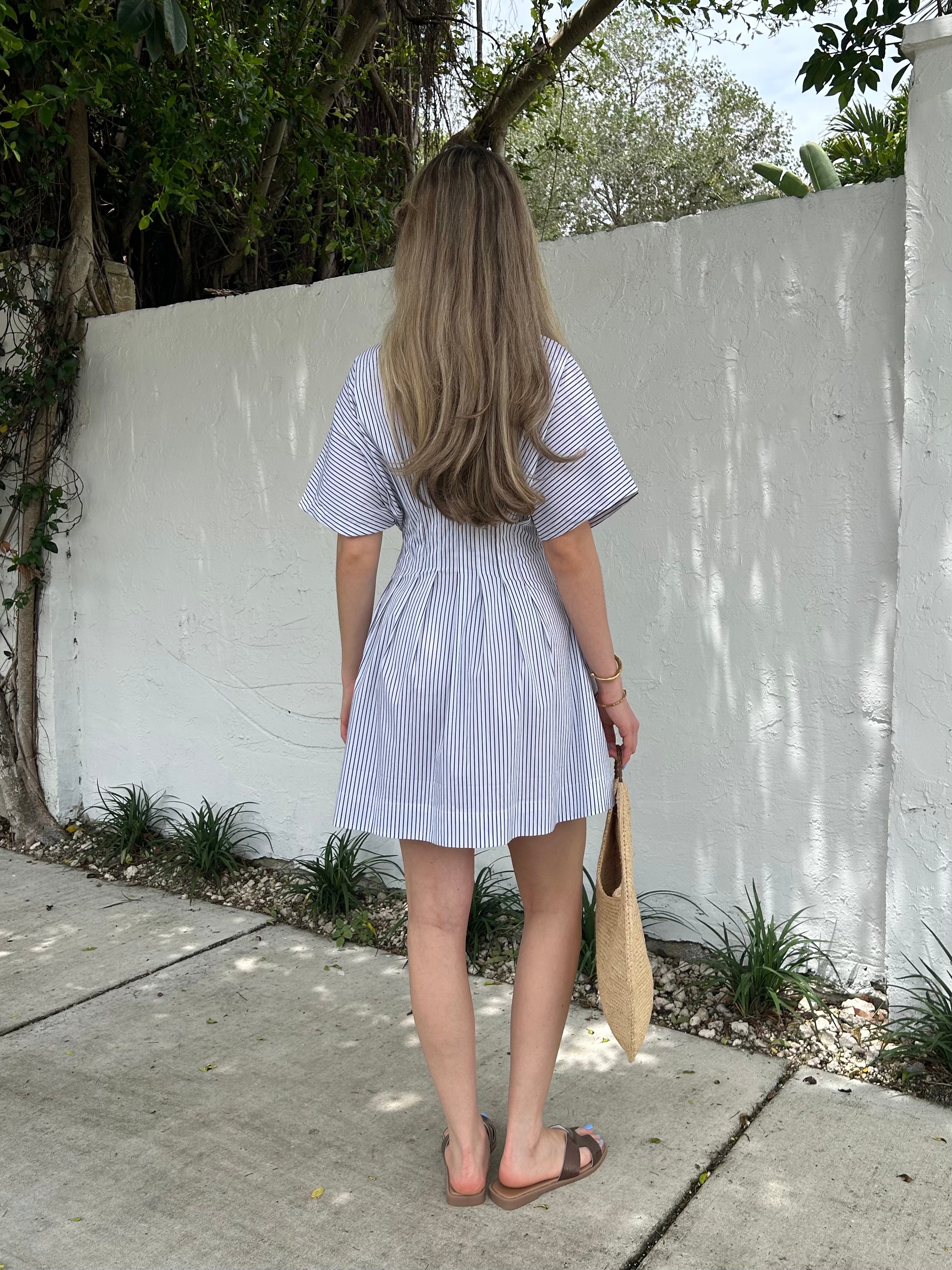 PERFECT BRUNCH BUTTON DOWN DRESS