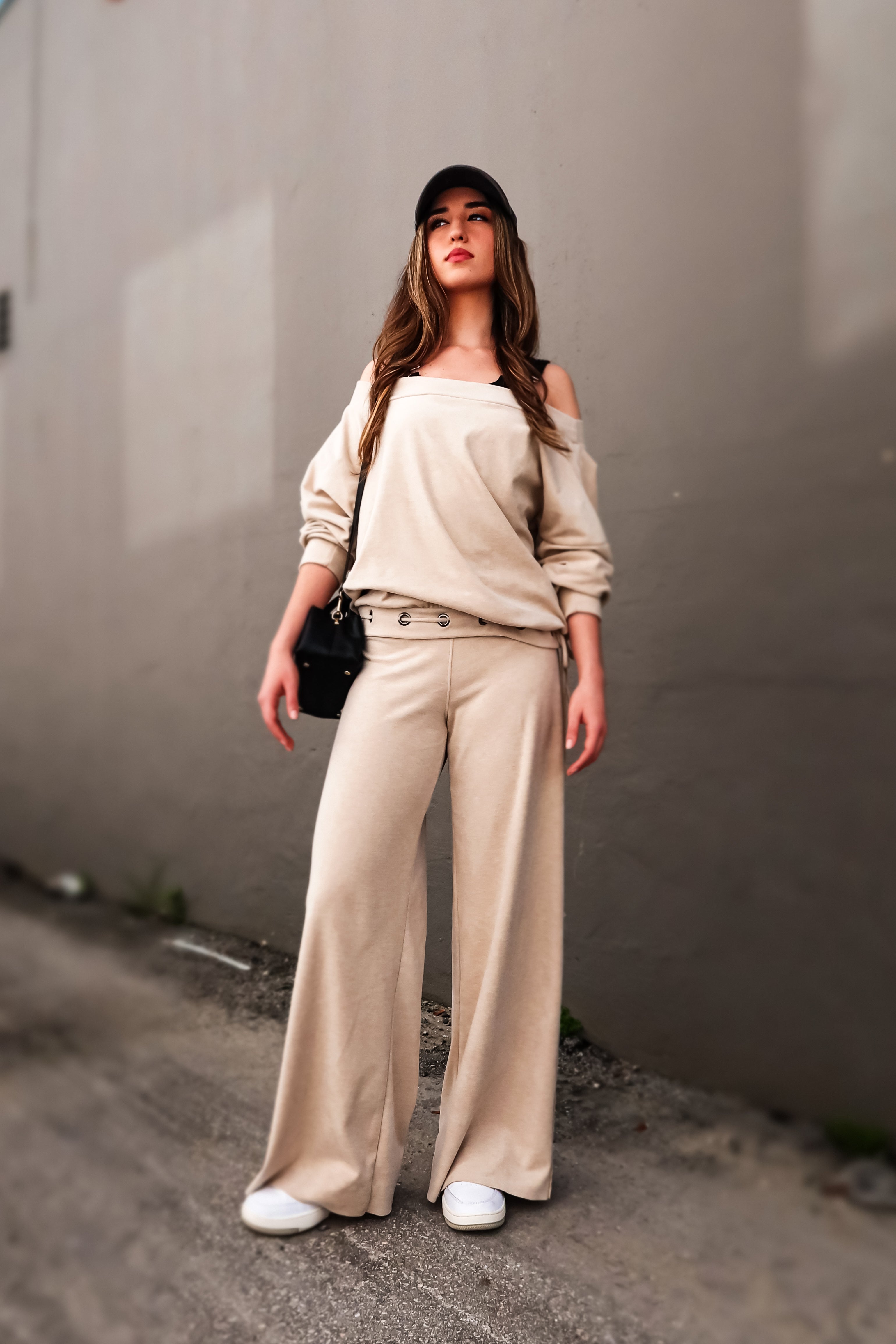 SUPER SOFT GROMMET TIE TOP