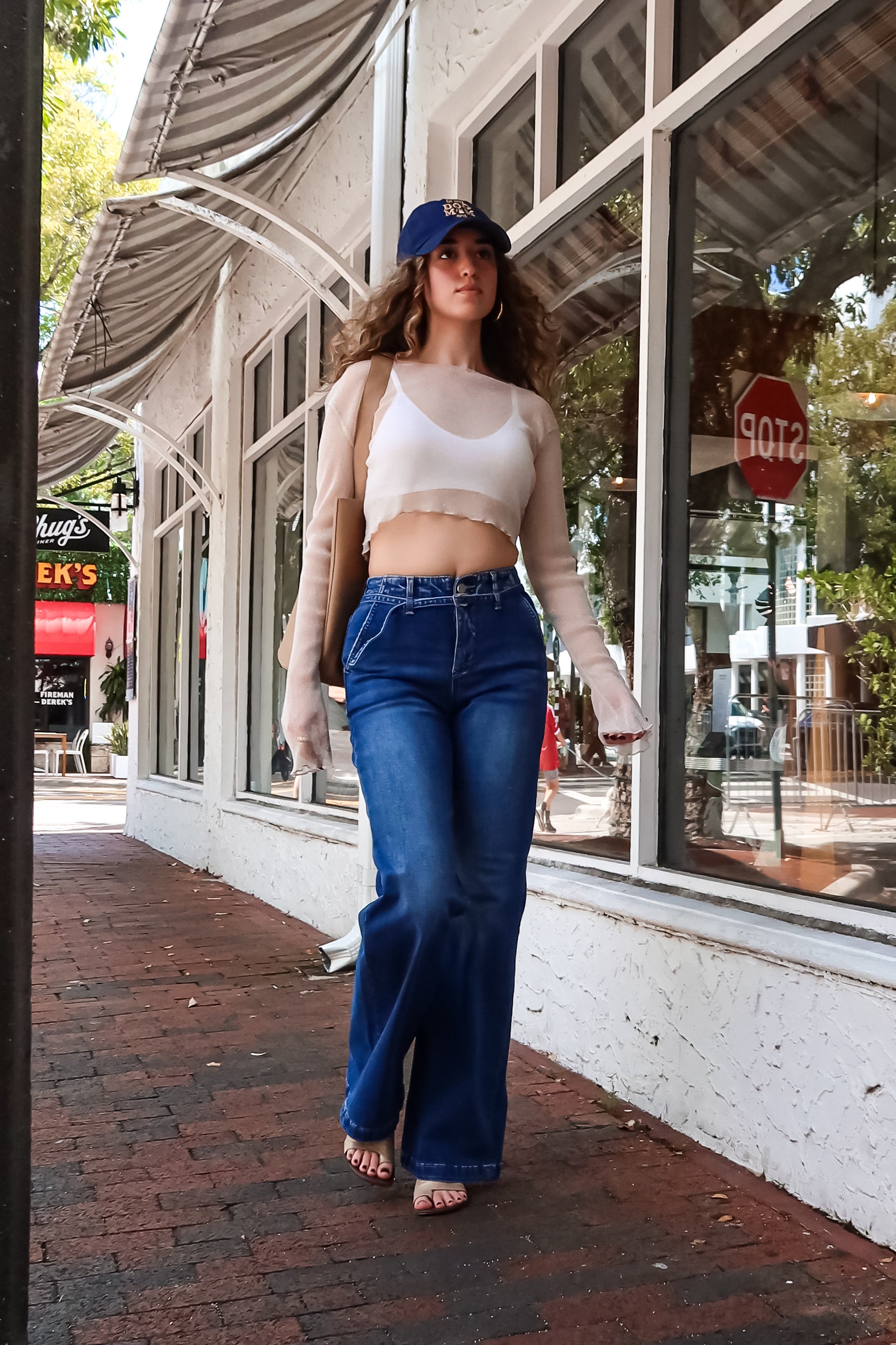 CITYSCAPE LUREX TOP