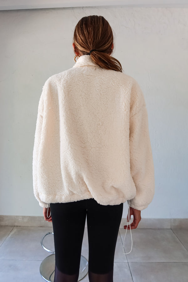 HALF ZIP FLEECE PULLOVER