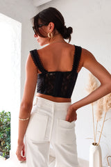 NIGHTS OF LACE CORSET TOP