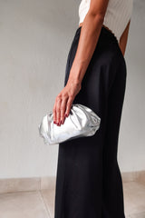 SILVER POUCH BAG