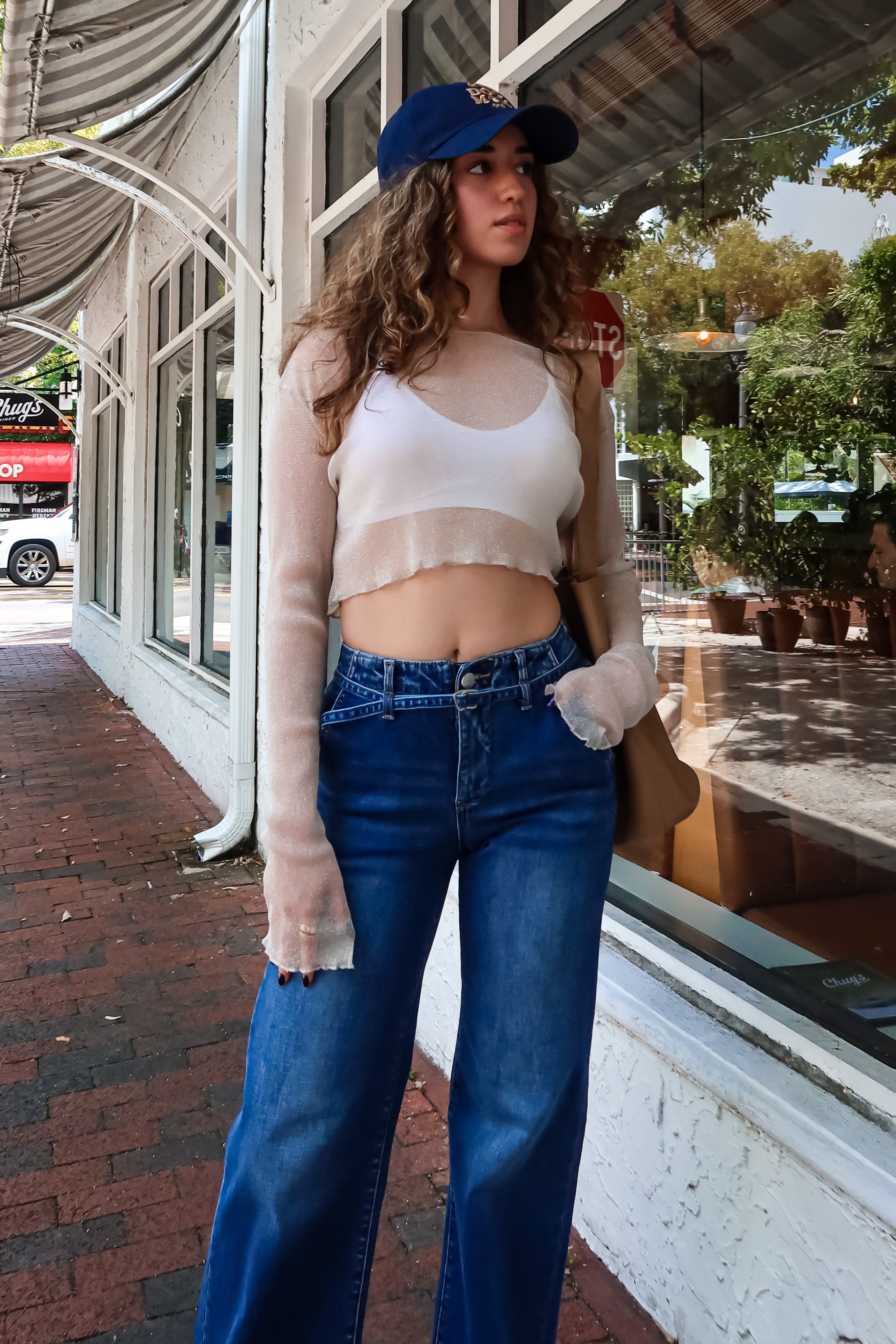 CITYSCAPE LUREX TOP