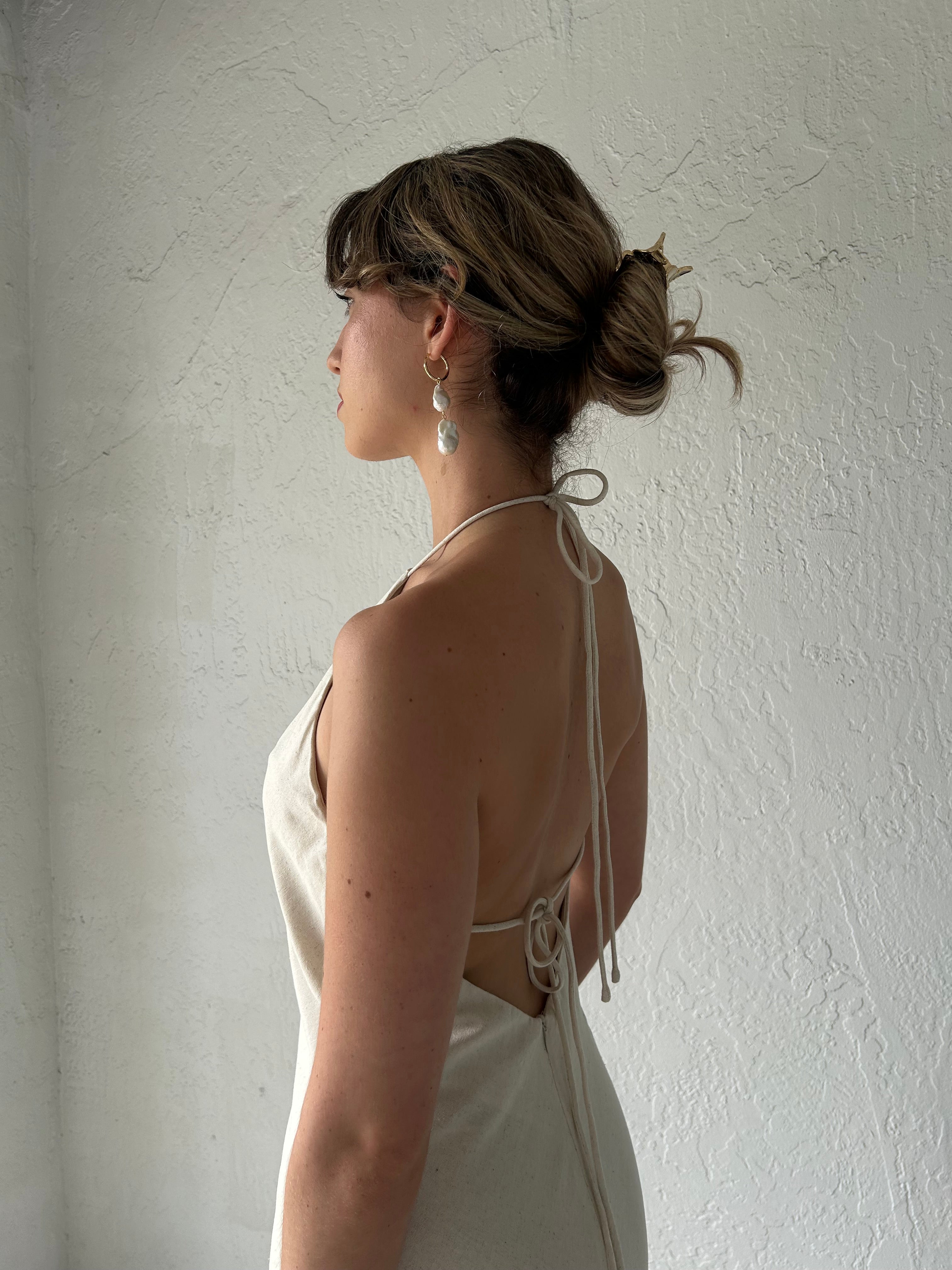 BAROQUE PEARL DROP EARRINGS