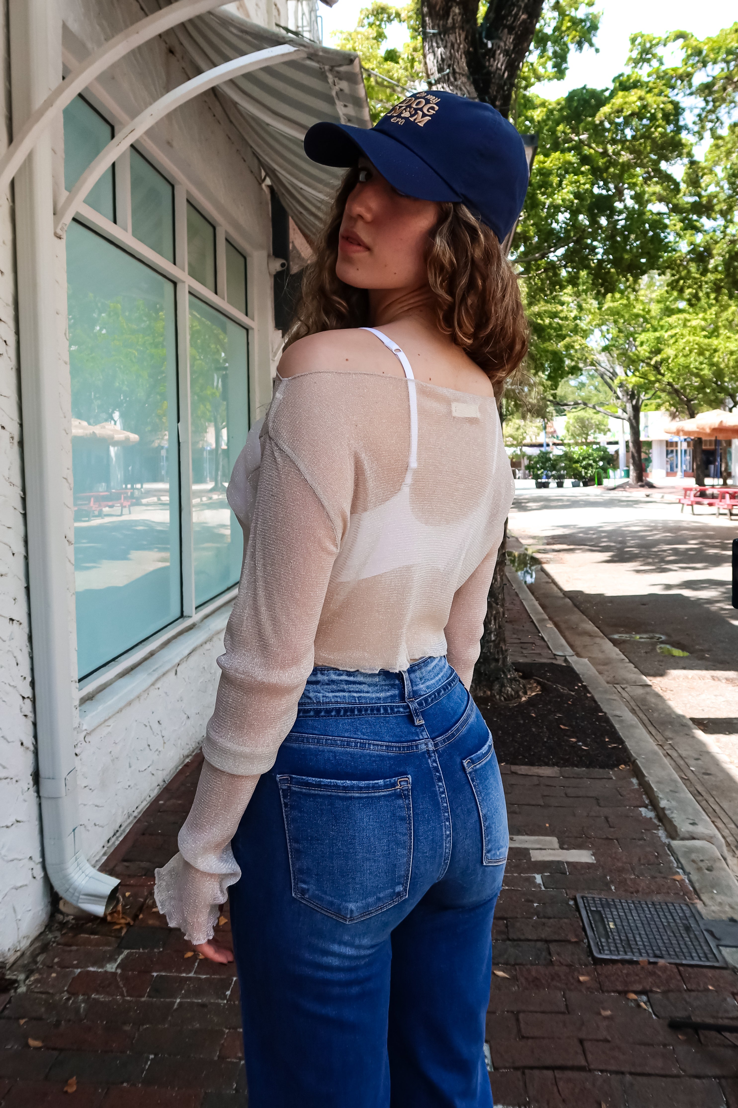 CITYSCAPE LUREX TOP
