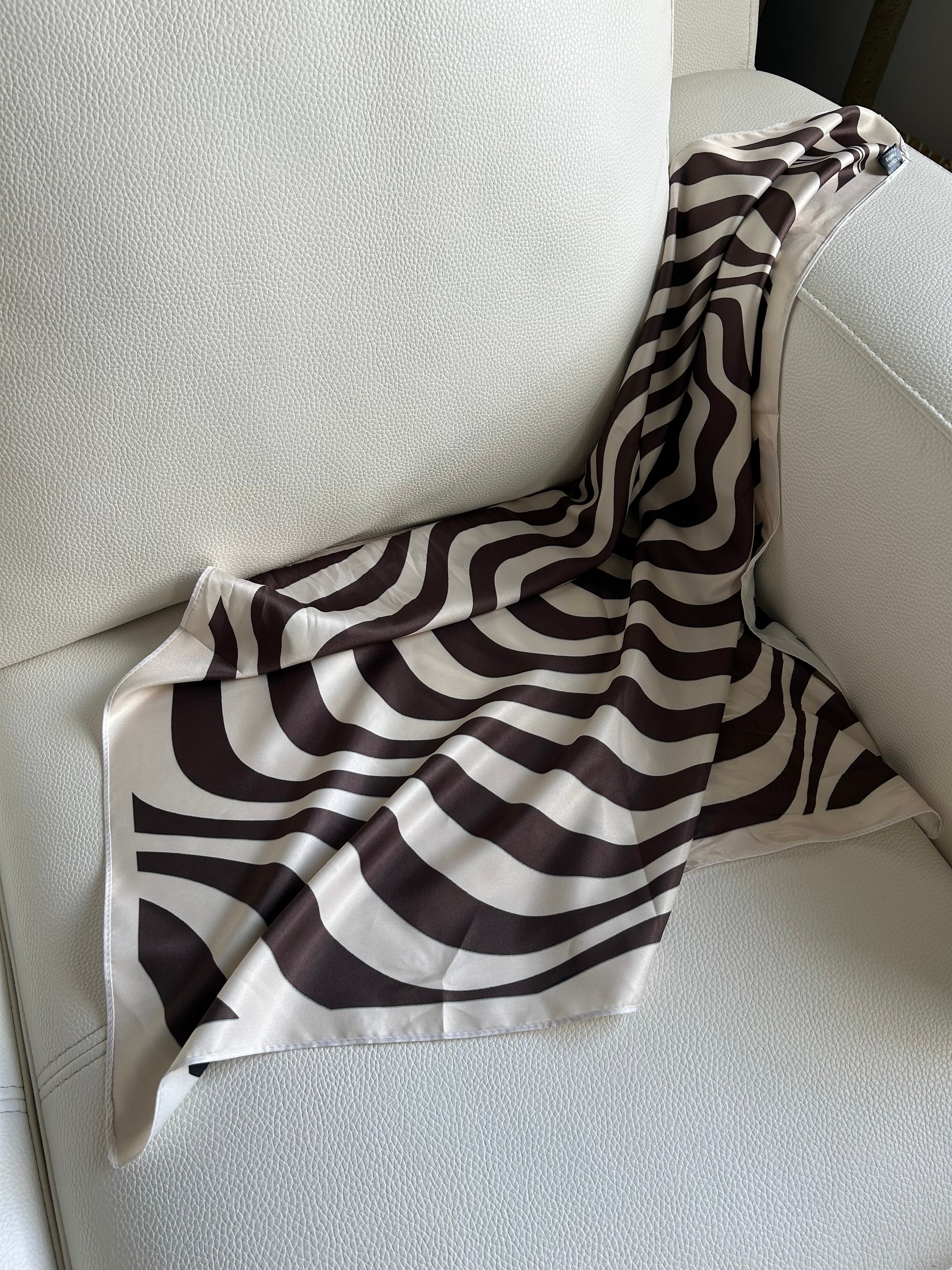 ZEBRA PRINT SCARF
