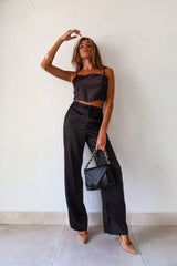 KEEPSAKE SATIN TOP