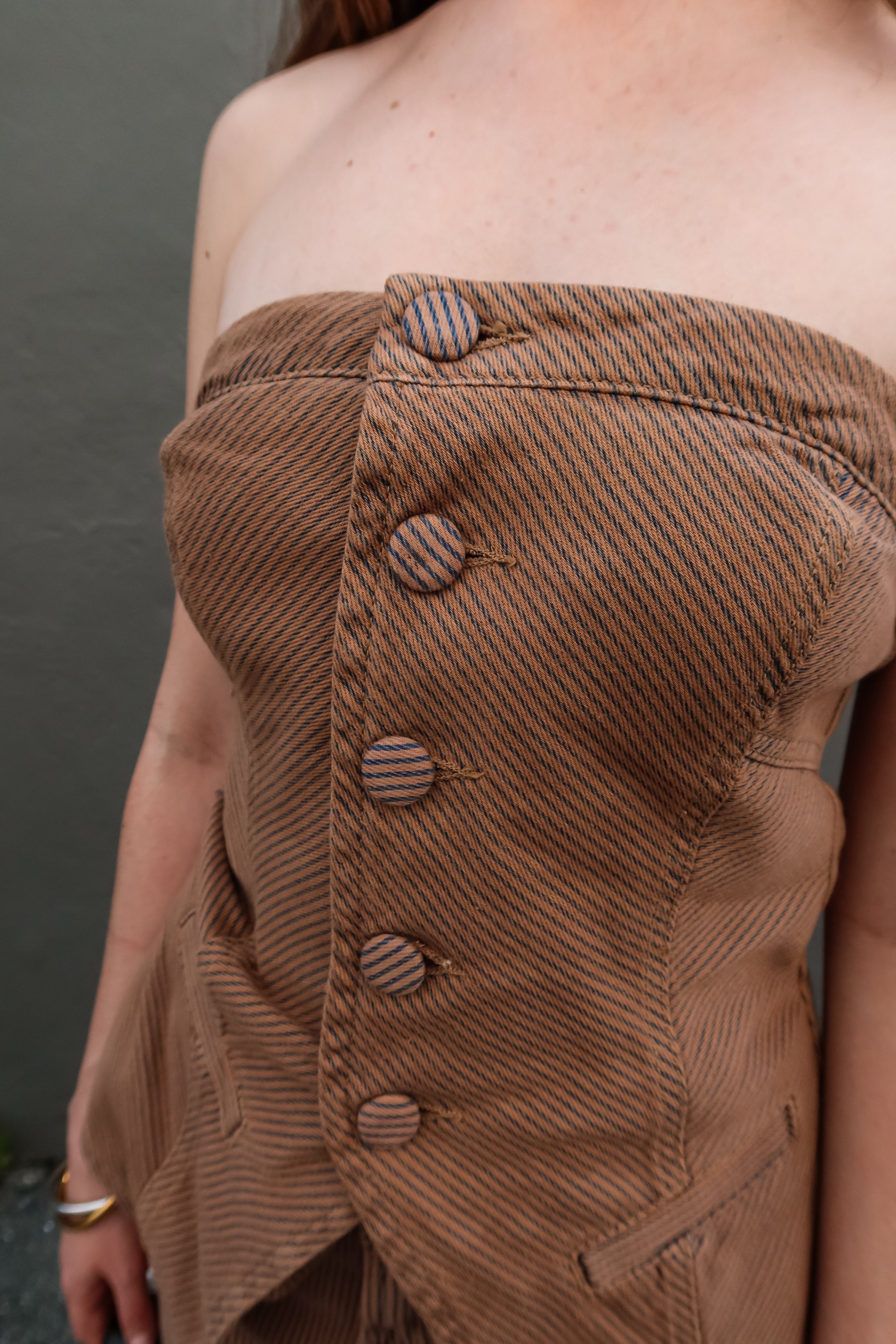 DENIM LISTRA PANT SET