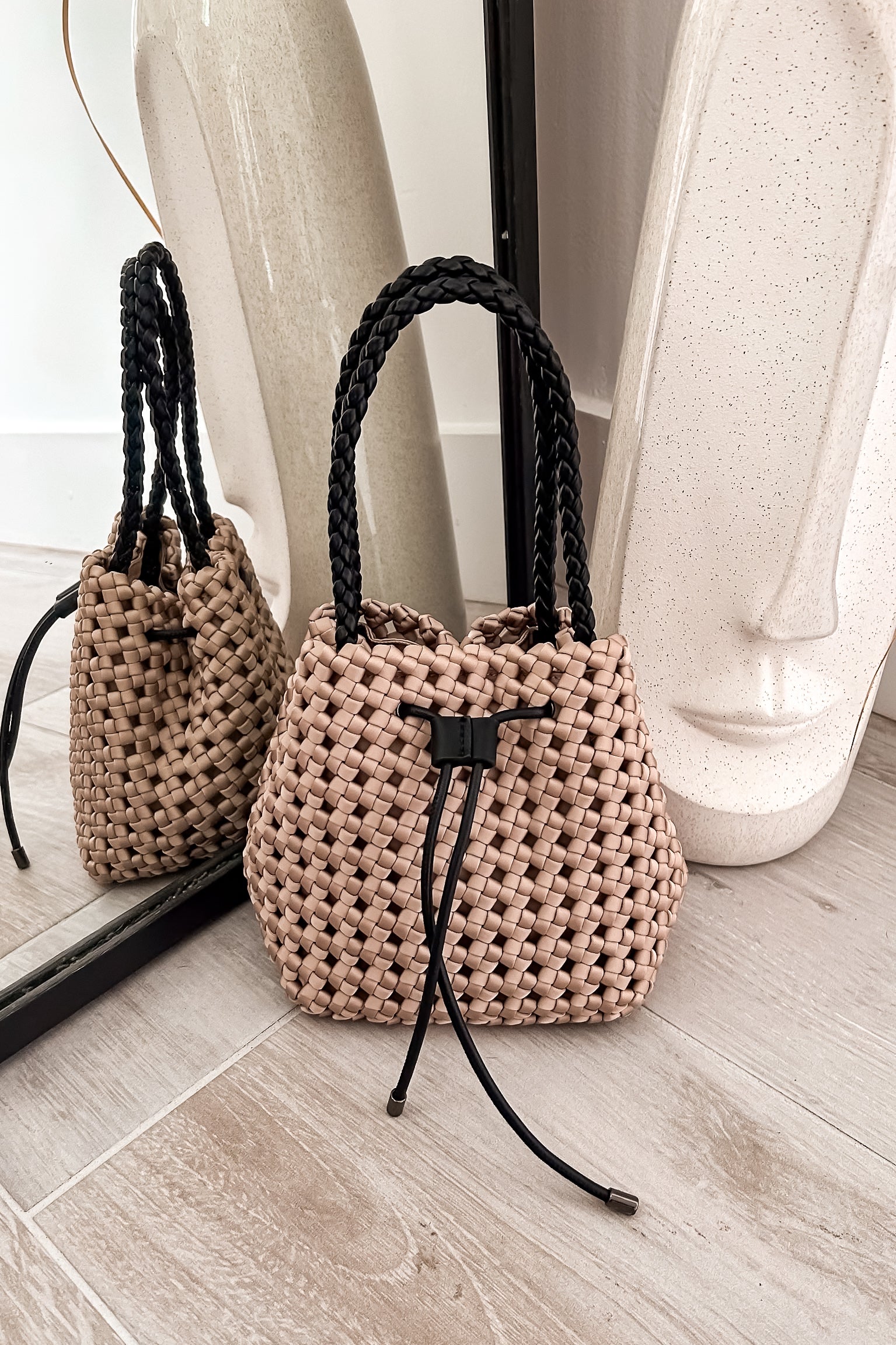 BECCA WOVEN MINI BAG