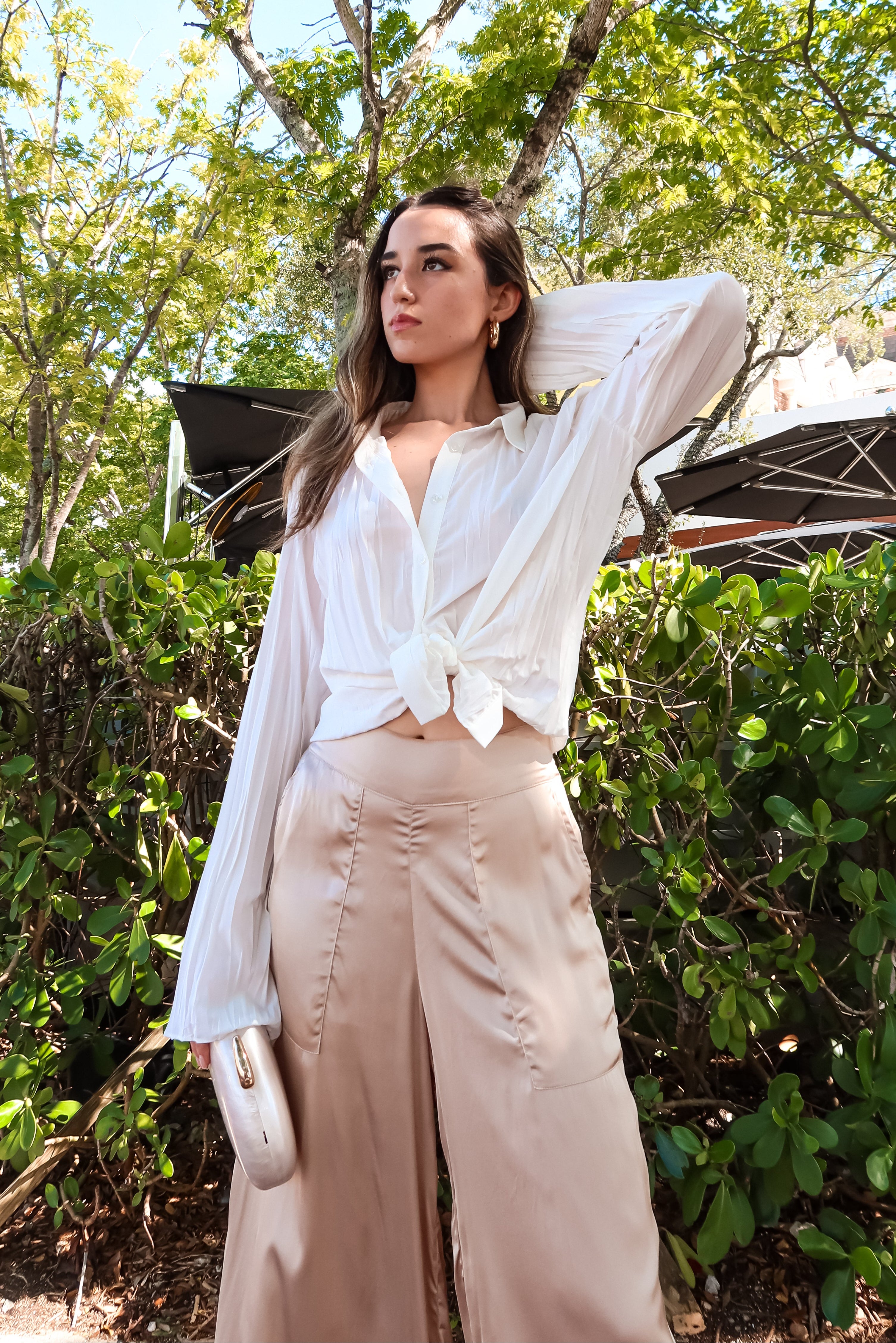 SUMMER CRUSH PLEATED BLOUSE