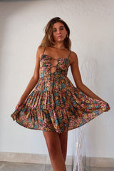 VINTAGE ROSE MINI DRESS