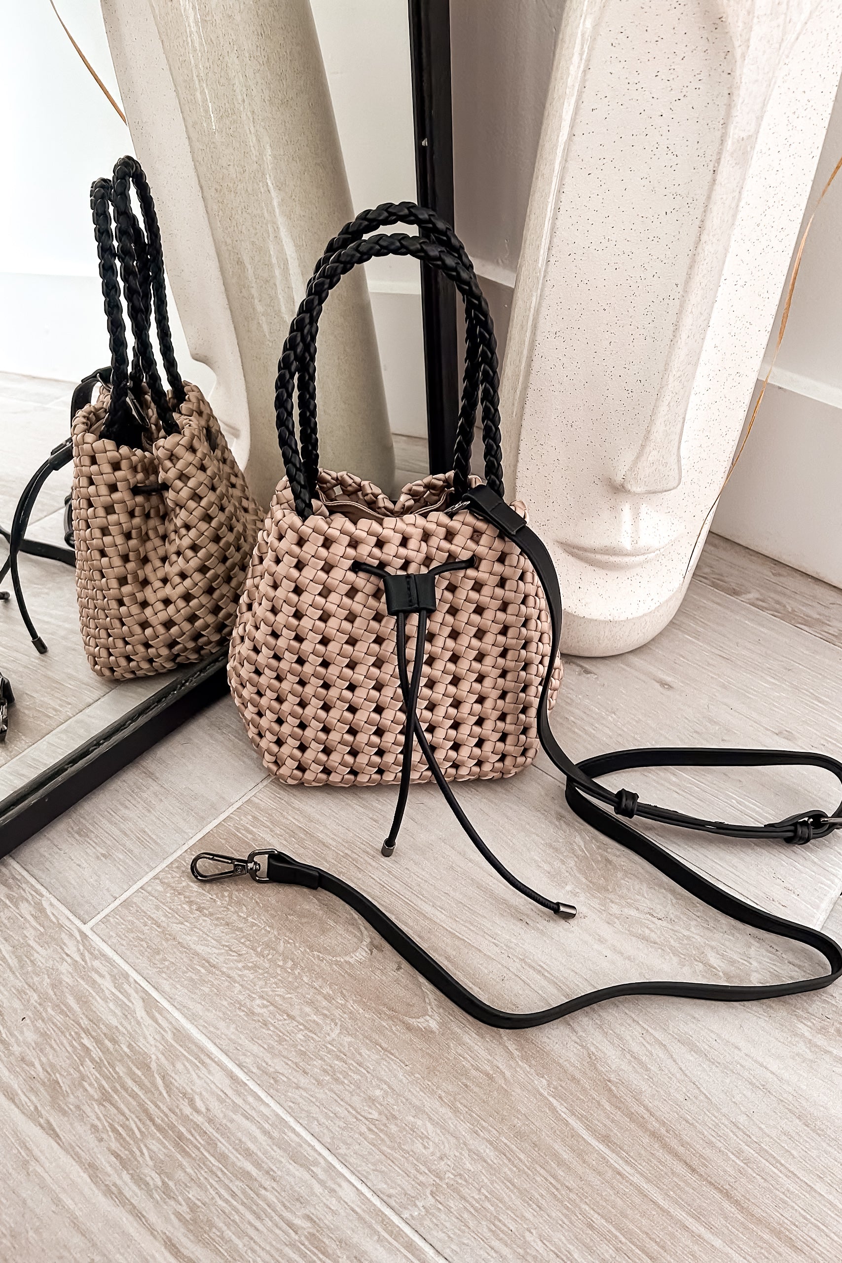 BECCA WOVEN MINI BAG