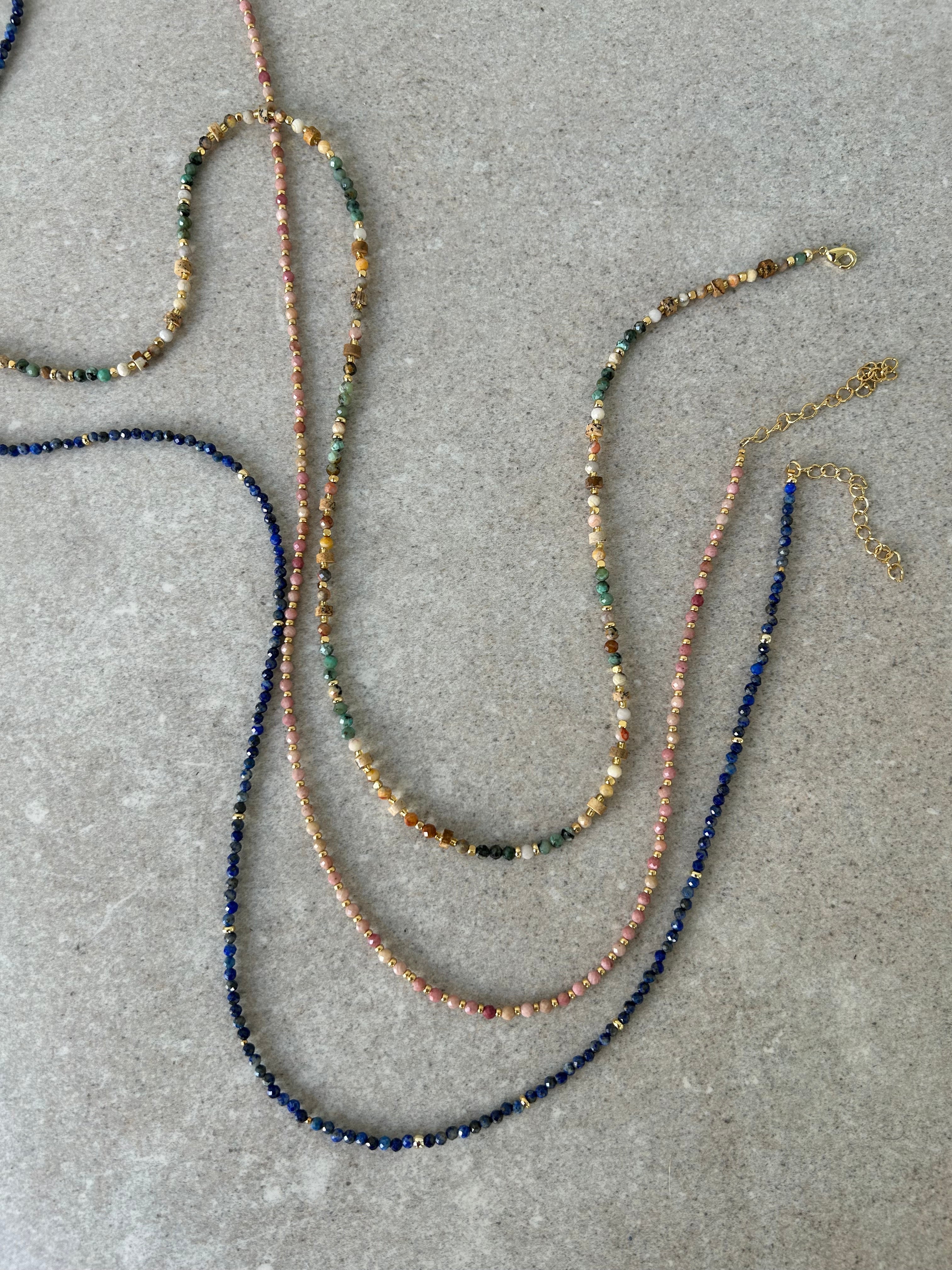 BEADED WAIST CHAINS - 3 COLORS