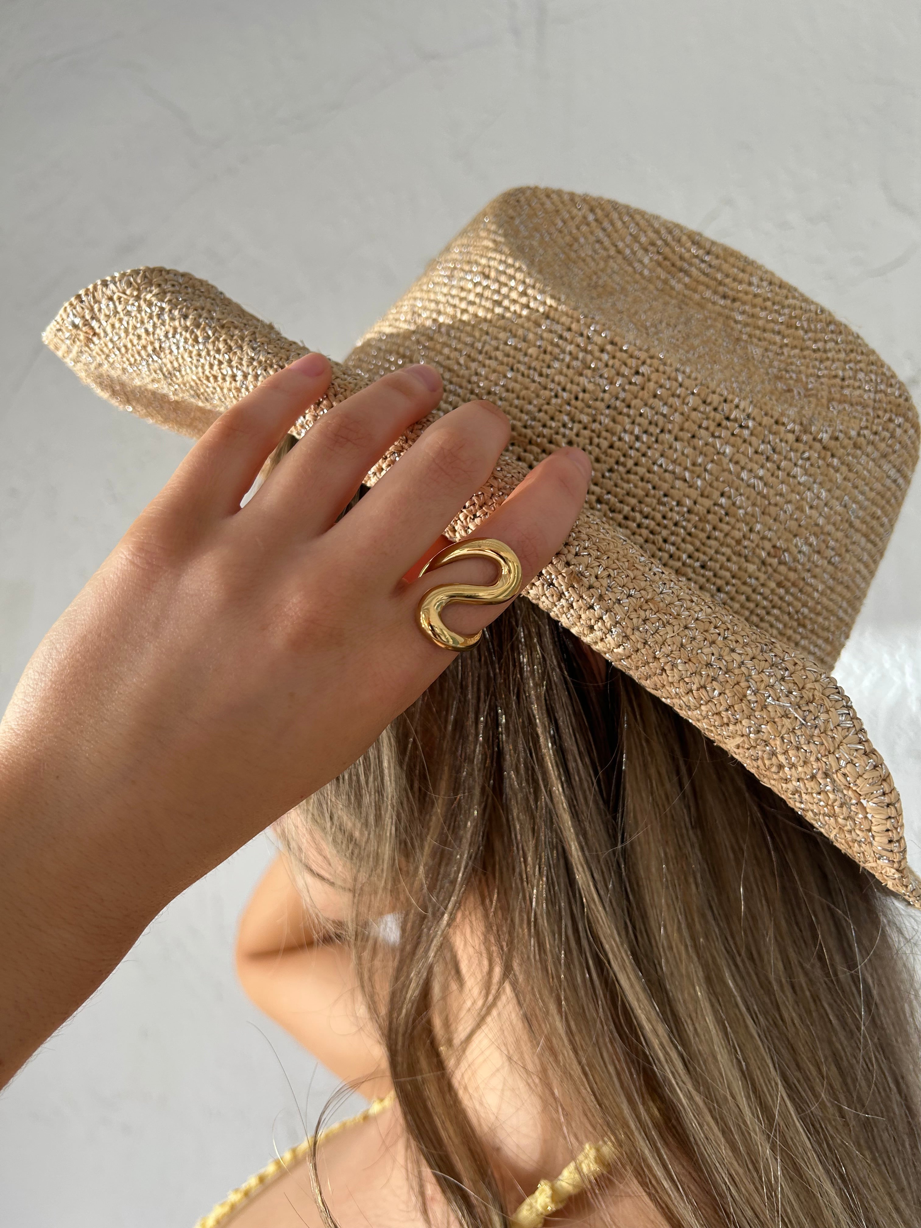 STAINLESS STEEL WARPED RING