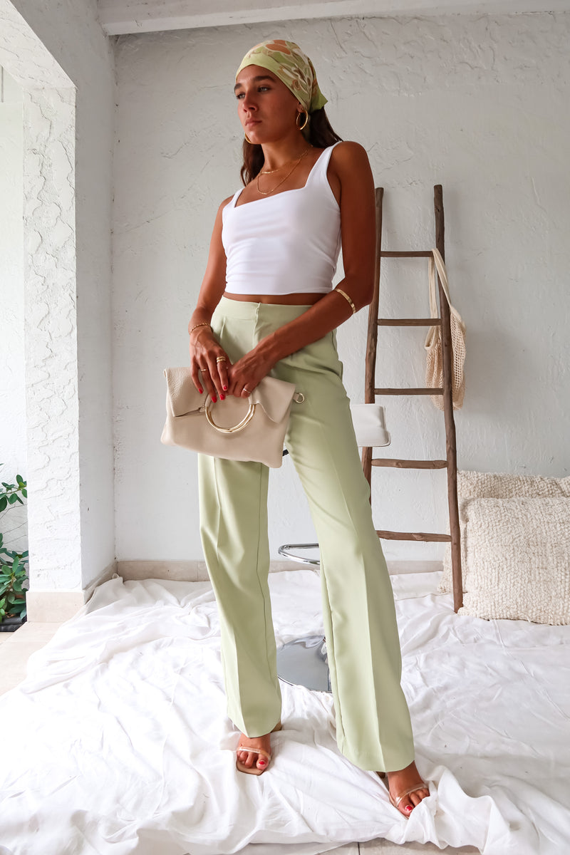 KEEPSAKE TROUSER - CELERY