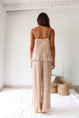 THE BREEZE PLISSE PANT SET