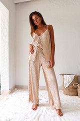 THE BREEZE PLISSE PANT SET