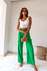 LUCKY YOU SATIN CARGO PANT