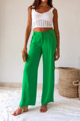 LUCKY YOU SATIN CARGO PANT