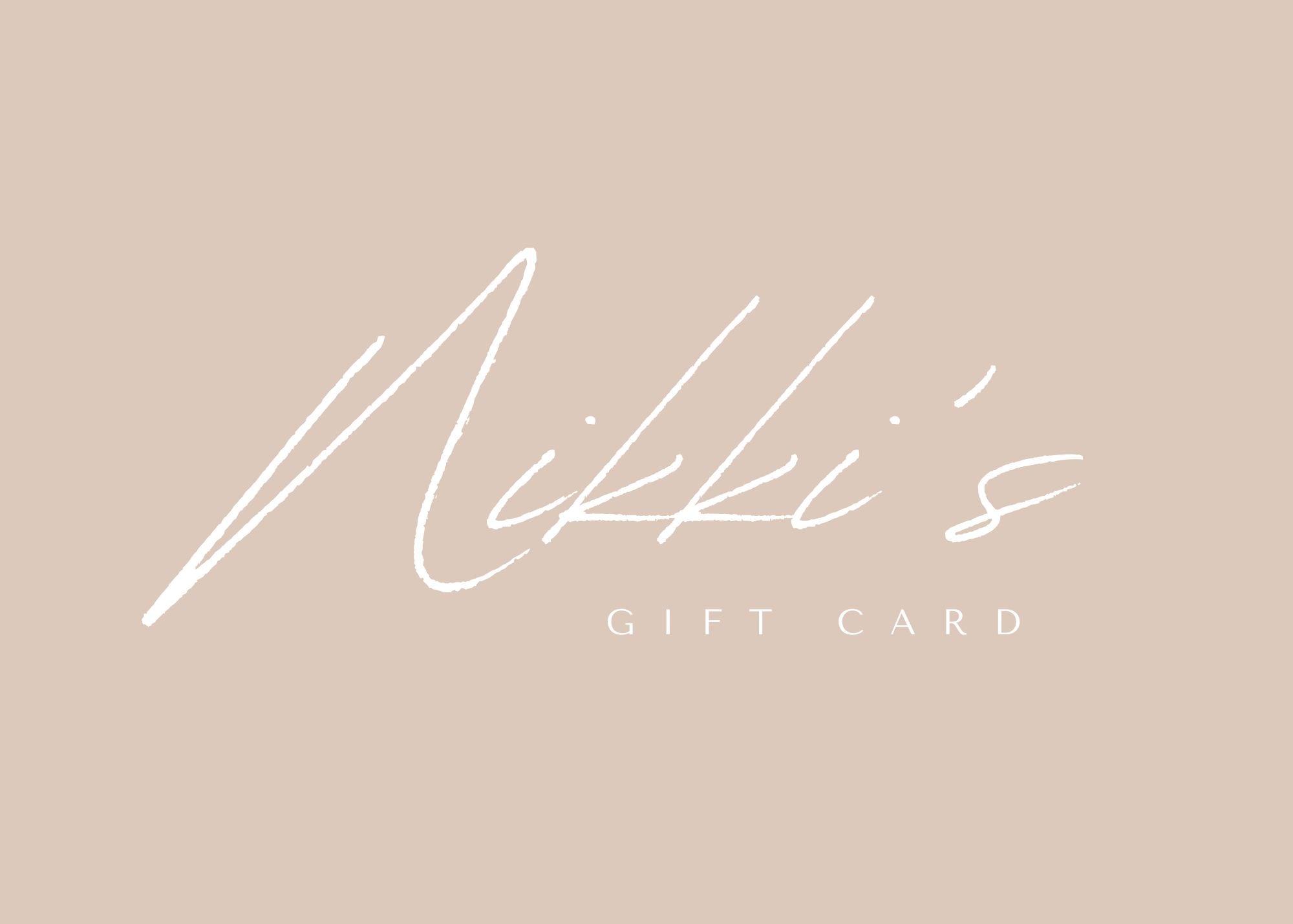 Online Gift Card