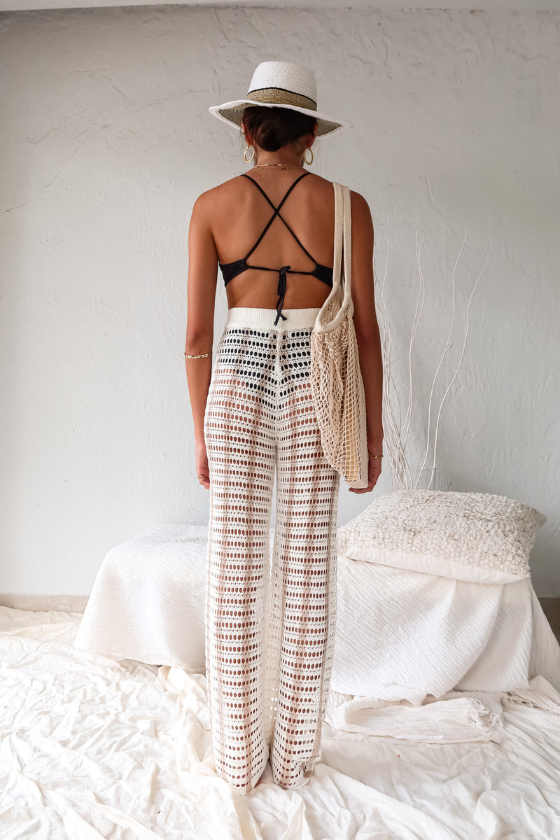 SOL MUSE CROTCHET PANTS