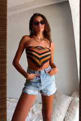 REILEY DENIM SHORTS