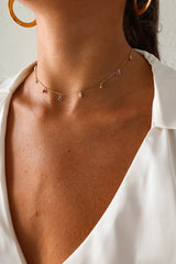 RAINBOW DOT NECKLACE