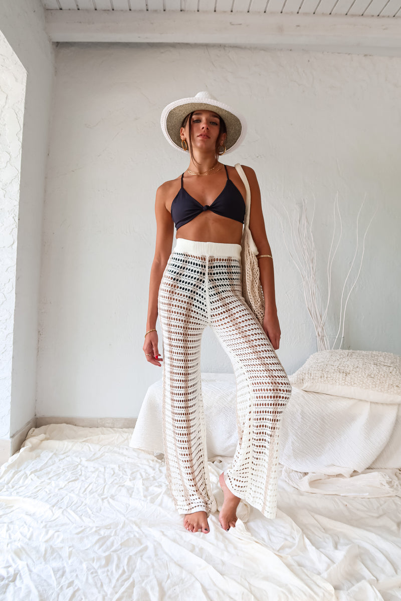 SOL MUSE CROTCHET PANTS