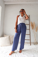 GO TO SATIN TROUSER