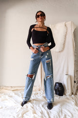 PRESS PAUSE CARDIGAN SET
